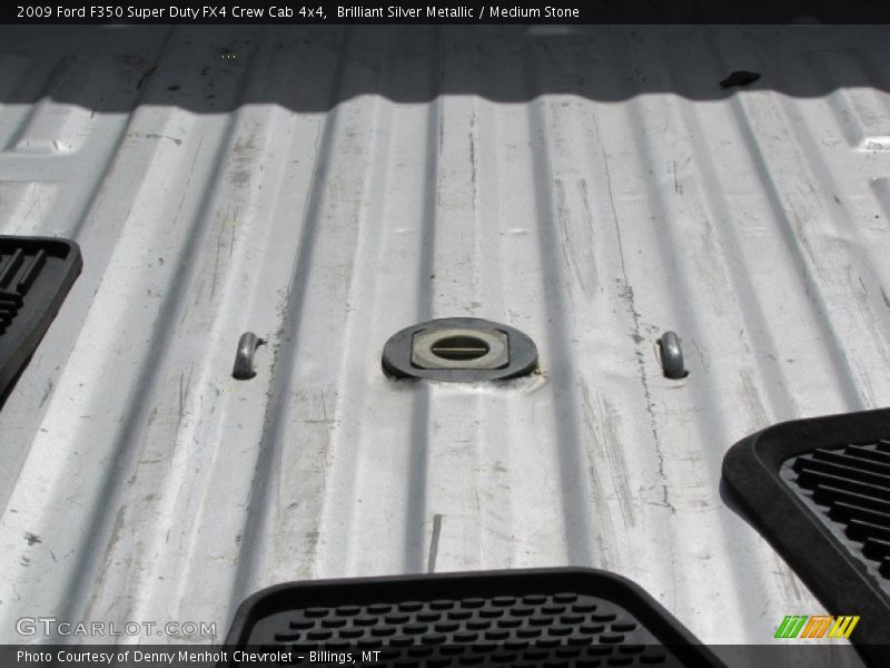 Brilliant Silver Metallic / Medium Stone 2009 Ford F350 Super Duty FX4 Crew Cab 4x4