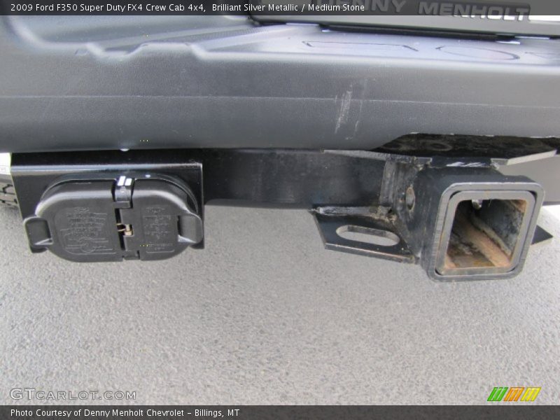 Brilliant Silver Metallic / Medium Stone 2009 Ford F350 Super Duty FX4 Crew Cab 4x4