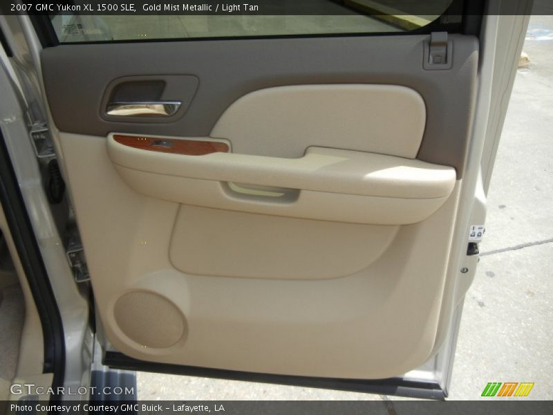 Gold Mist Metallic / Light Tan 2007 GMC Yukon XL 1500 SLE