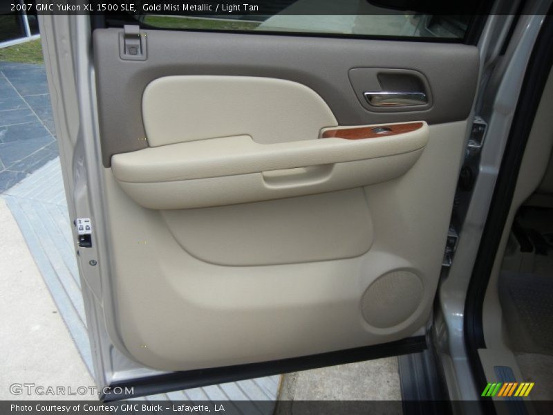 Gold Mist Metallic / Light Tan 2007 GMC Yukon XL 1500 SLE