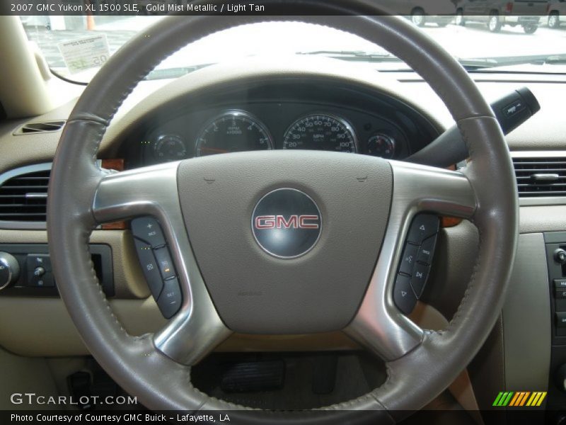 Gold Mist Metallic / Light Tan 2007 GMC Yukon XL 1500 SLE