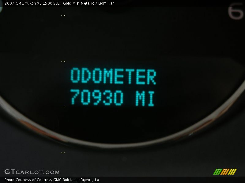 Gold Mist Metallic / Light Tan 2007 GMC Yukon XL 1500 SLE