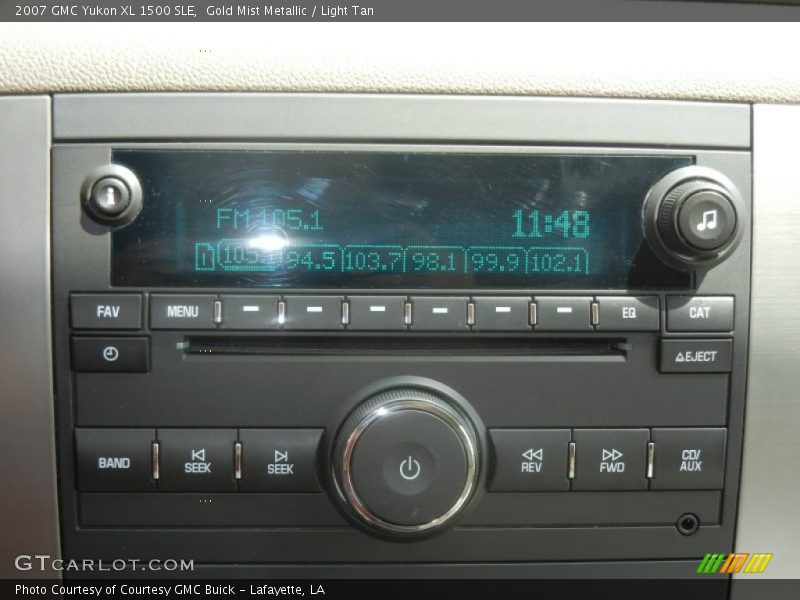 Gold Mist Metallic / Light Tan 2007 GMC Yukon XL 1500 SLE