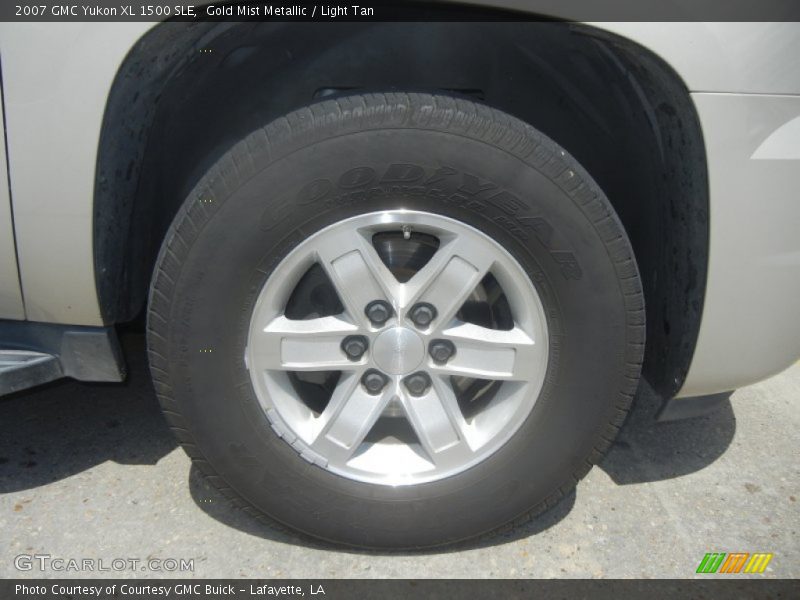Gold Mist Metallic / Light Tan 2007 GMC Yukon XL 1500 SLE