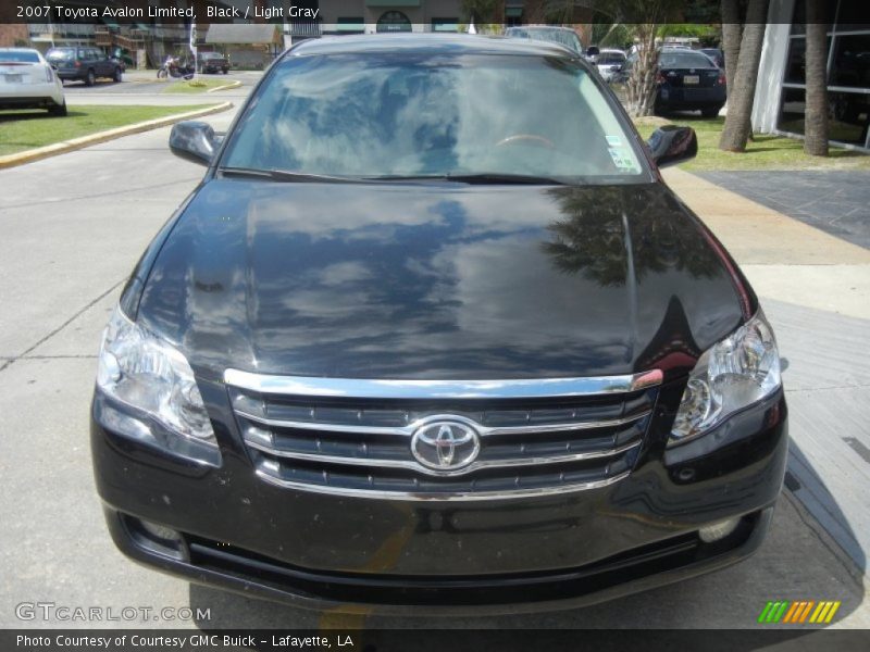 Black / Light Gray 2007 Toyota Avalon Limited