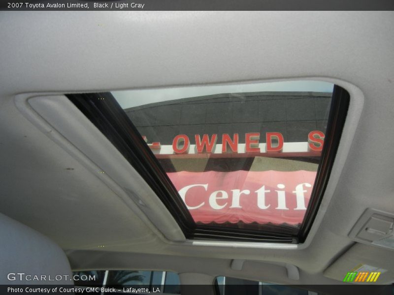 Black / Light Gray 2007 Toyota Avalon Limited