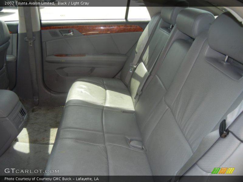 Black / Light Gray 2007 Toyota Avalon Limited