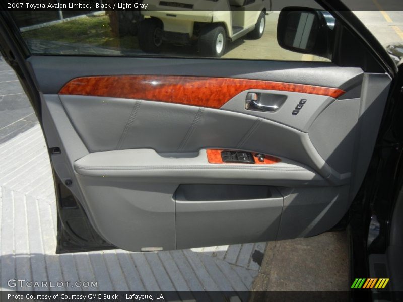 Black / Light Gray 2007 Toyota Avalon Limited