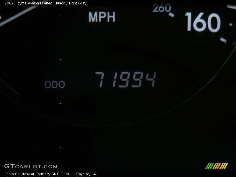 Black / Light Gray 2007 Toyota Avalon Limited