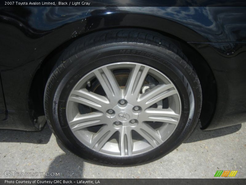 Black / Light Gray 2007 Toyota Avalon Limited