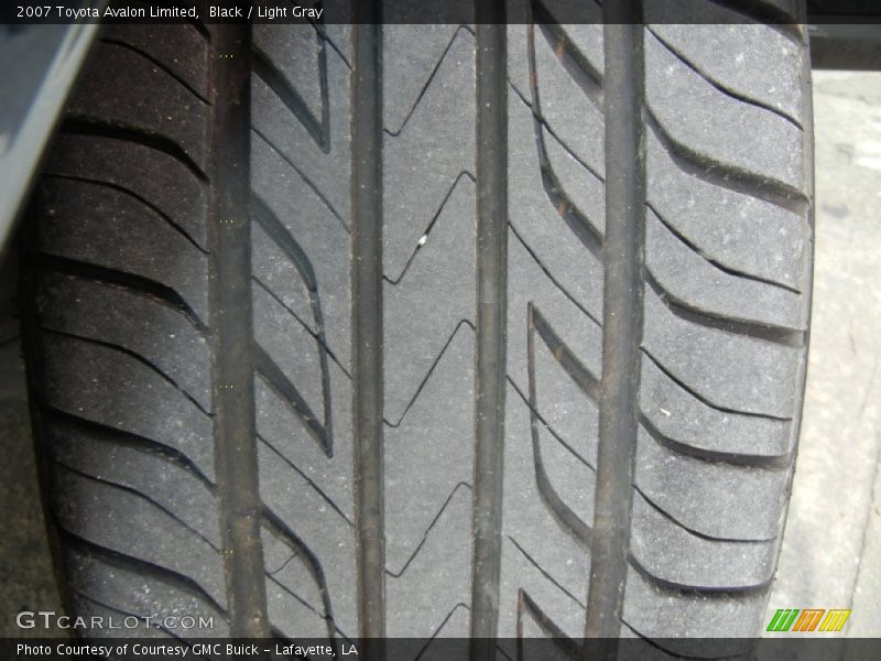 Black / Light Gray 2007 Toyota Avalon Limited