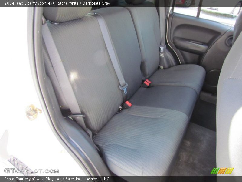 Stone White / Dark Slate Gray 2004 Jeep Liberty Sport 4x4