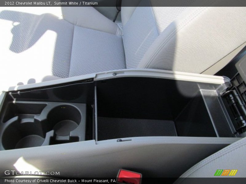 Summit White / Titanium 2012 Chevrolet Malibu LT
