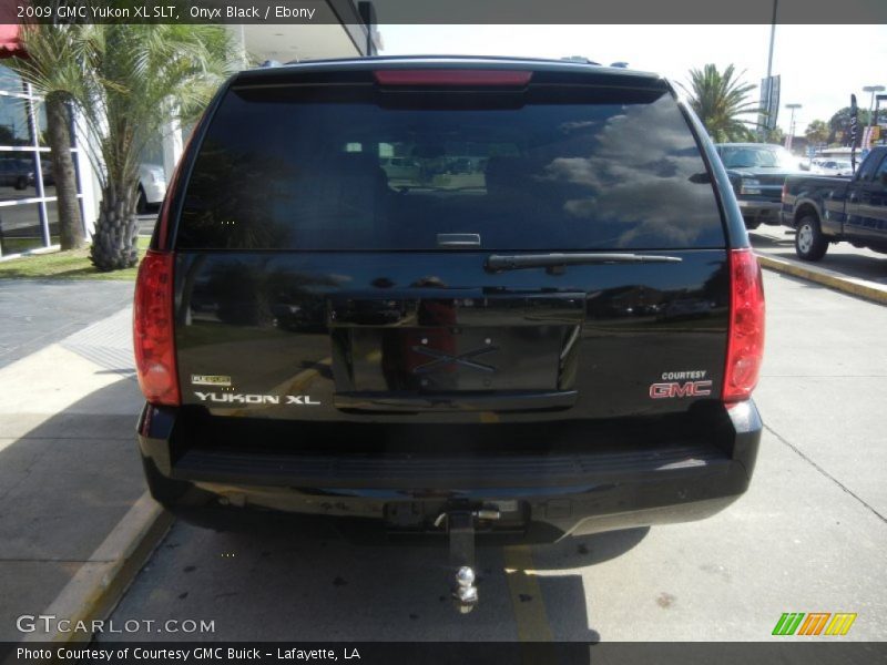 Onyx Black / Ebony 2009 GMC Yukon XL SLT