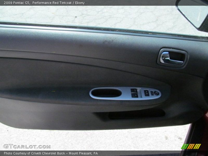 Performance Red Tintcoat / Ebony 2009 Pontiac G5