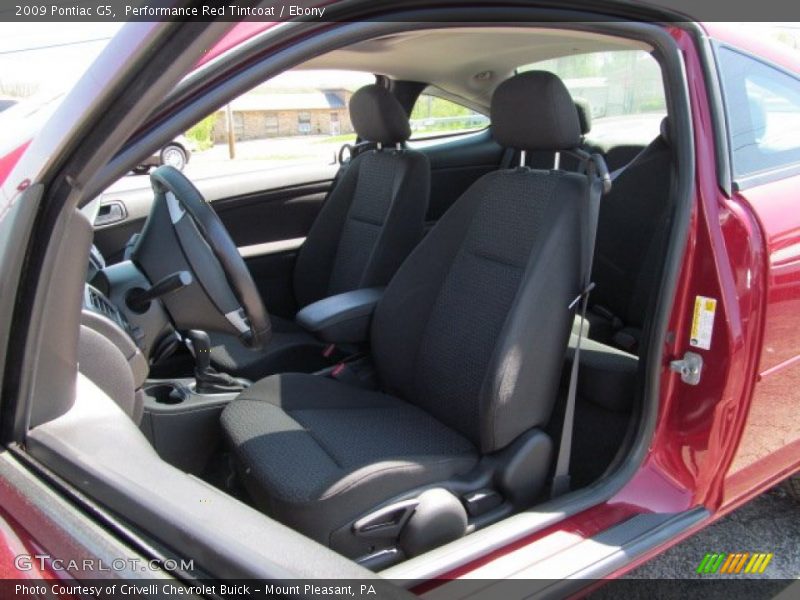Performance Red Tintcoat / Ebony 2009 Pontiac G5