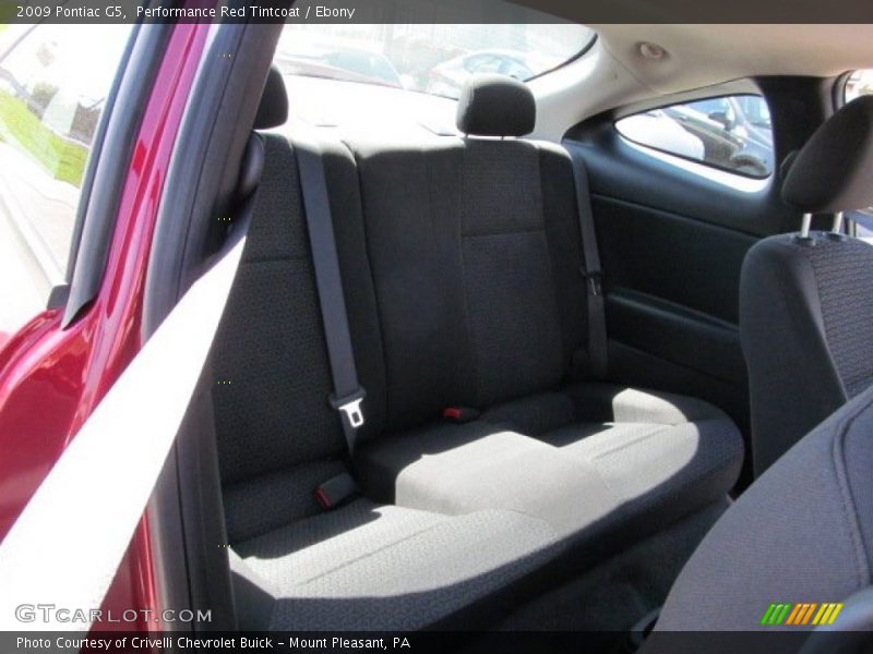 Performance Red Tintcoat / Ebony 2009 Pontiac G5
