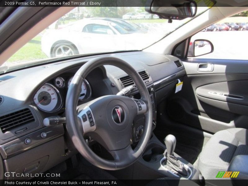 Performance Red Tintcoat / Ebony 2009 Pontiac G5