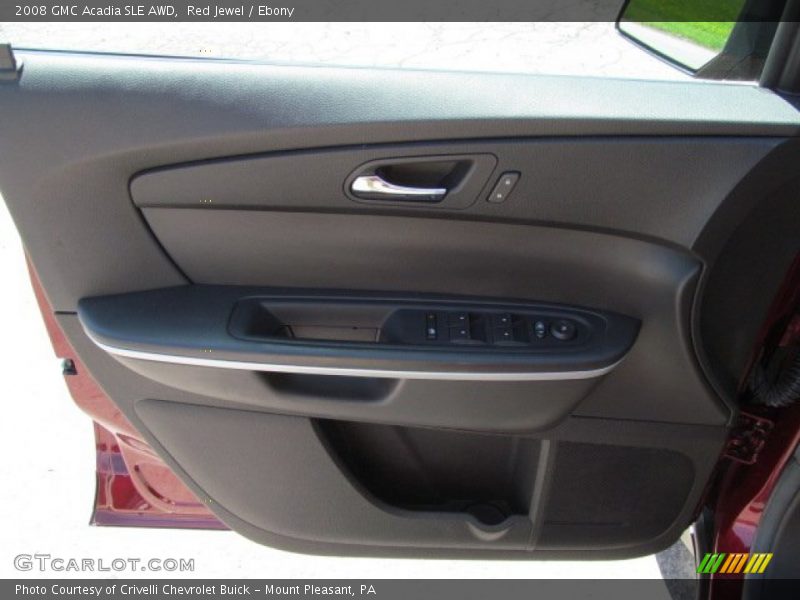Red Jewel / Ebony 2008 GMC Acadia SLE AWD