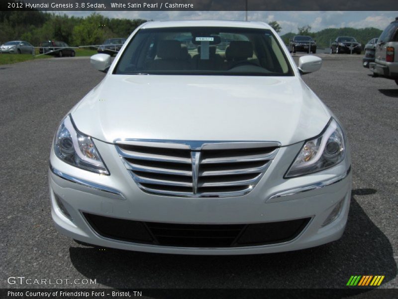 White Satin Pearl / Cashmere 2012 Hyundai Genesis 3.8 Sedan