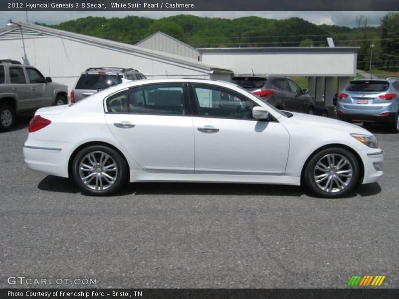 White Satin Pearl / Cashmere 2012 Hyundai Genesis 3.8 Sedan