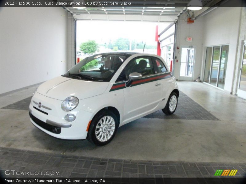 Gucci Bianco (White) / 500 by Gucci Nero (Black) 2012 Fiat 500 Gucci