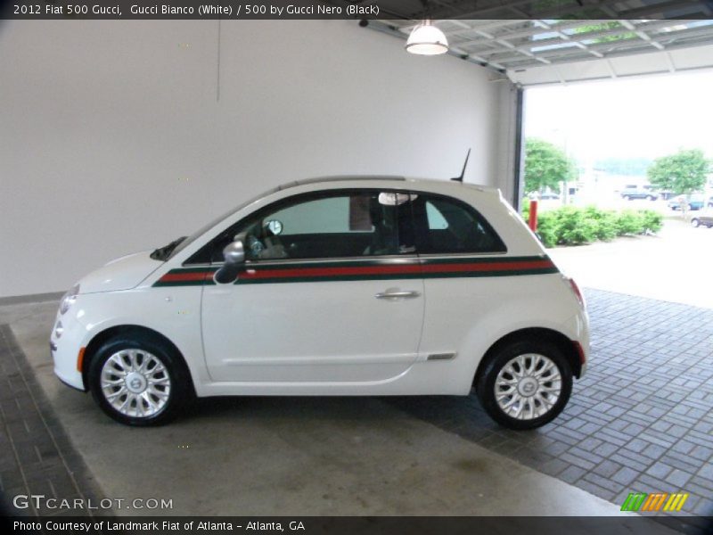 Gucci Bianco (White) / 500 by Gucci Nero (Black) 2012 Fiat 500 Gucci