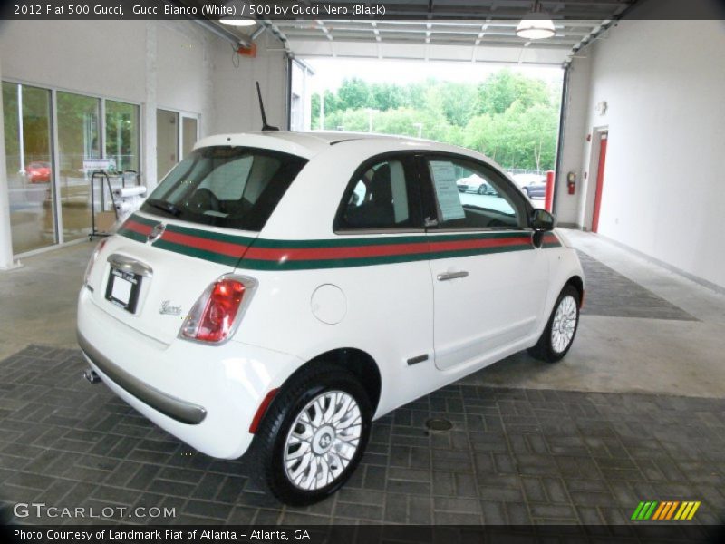 Gucci Bianco (White) / 500 by Gucci Nero (Black) 2012 Fiat 500 Gucci