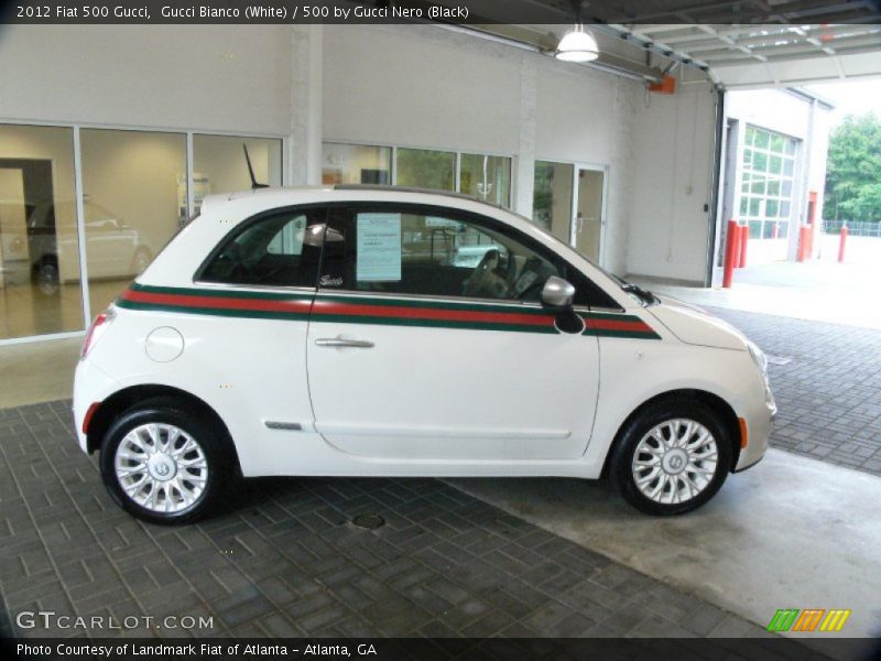 Gucci Bianco (White) / 500 by Gucci Nero (Black) 2012 Fiat 500 Gucci