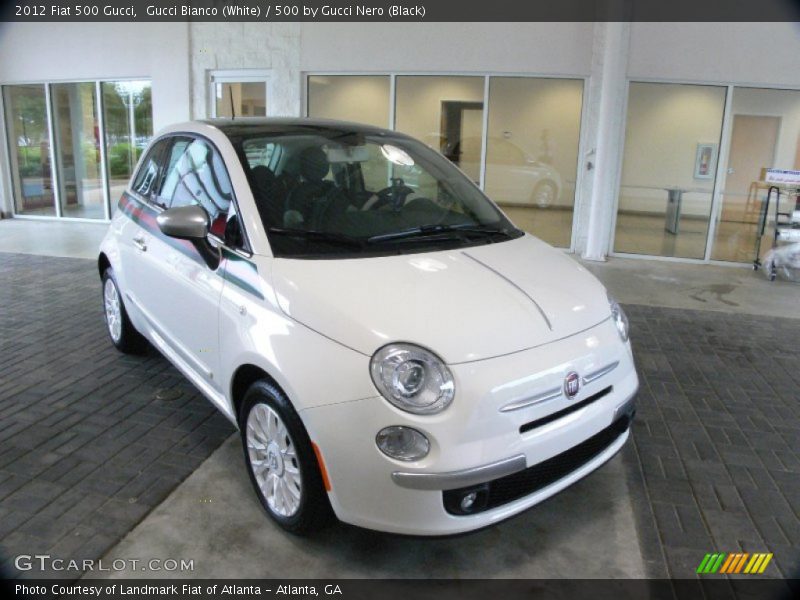 Gucci Bianco (White) / 500 by Gucci Nero (Black) 2012 Fiat 500 Gucci