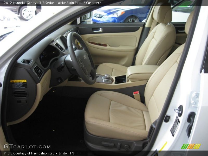 White Satin Pearl / Cashmere 2012 Hyundai Genesis 3.8 Sedan