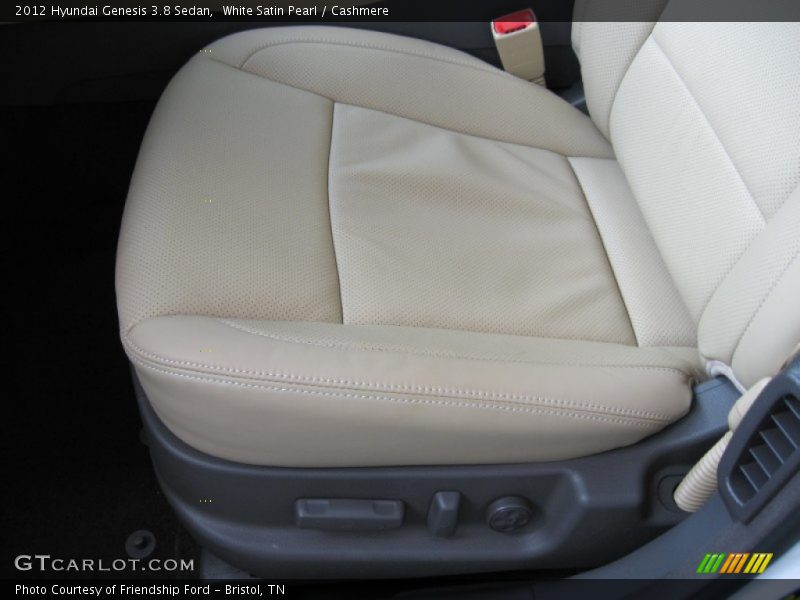 White Satin Pearl / Cashmere 2012 Hyundai Genesis 3.8 Sedan
