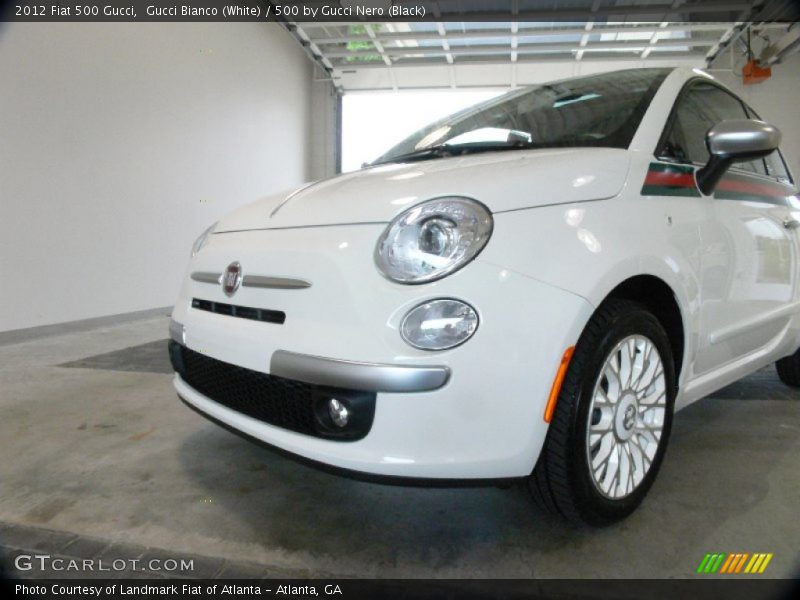 Gucci Bianco (White) / 500 by Gucci Nero (Black) 2012 Fiat 500 Gucci
