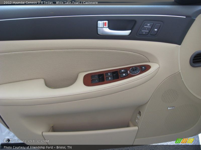 White Satin Pearl / Cashmere 2012 Hyundai Genesis 3.8 Sedan