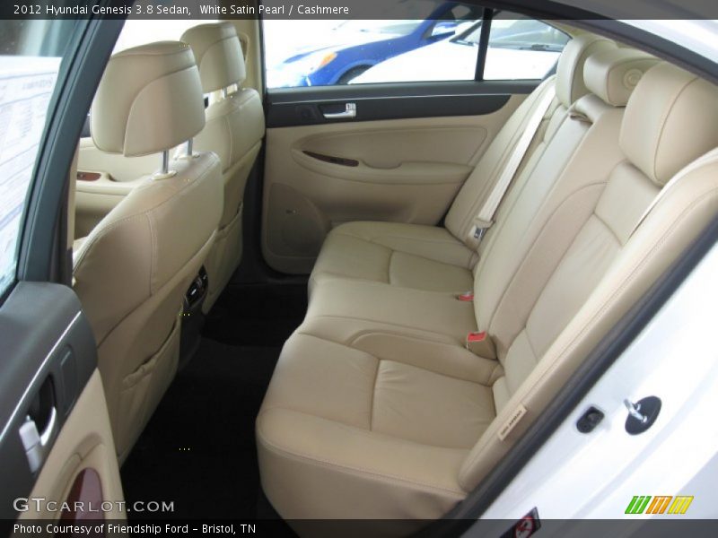 White Satin Pearl / Cashmere 2012 Hyundai Genesis 3.8 Sedan