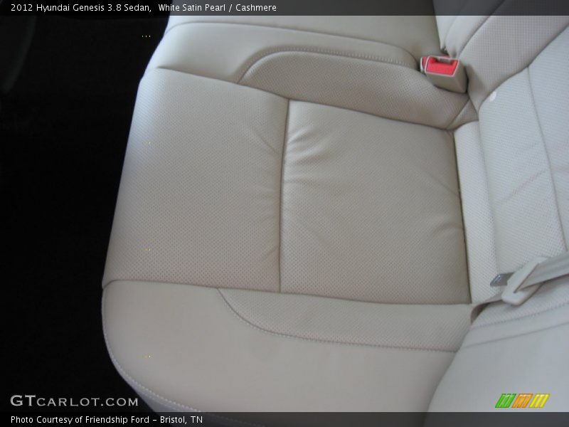 White Satin Pearl / Cashmere 2012 Hyundai Genesis 3.8 Sedan
