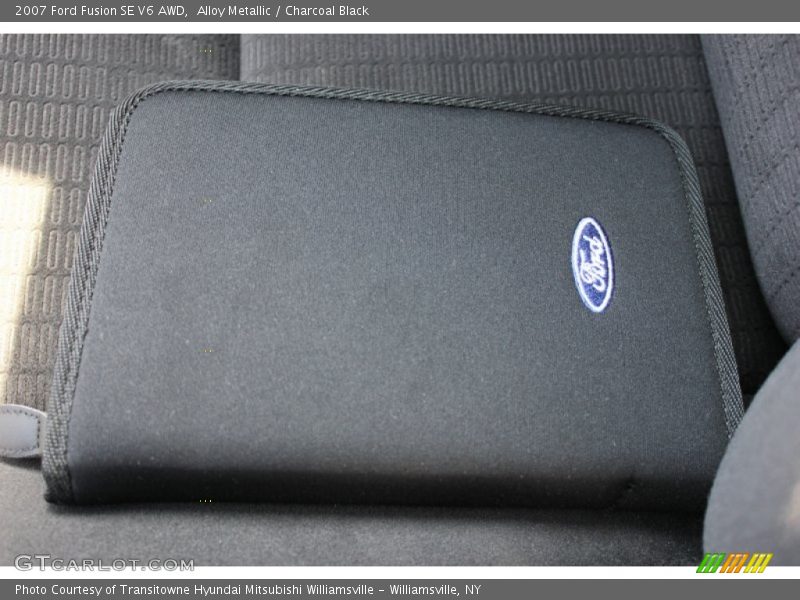 Alloy Metallic / Charcoal Black 2007 Ford Fusion SE V6 AWD