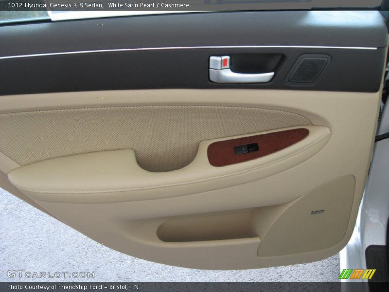 White Satin Pearl / Cashmere 2012 Hyundai Genesis 3.8 Sedan