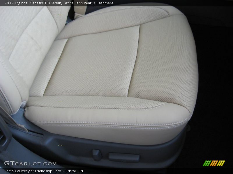 White Satin Pearl / Cashmere 2012 Hyundai Genesis 3.8 Sedan