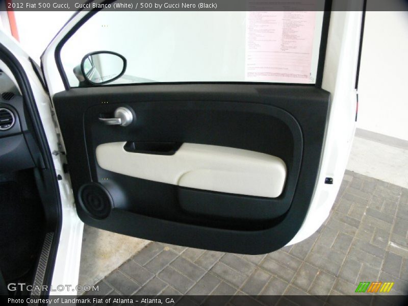 Gucci Bianco (White) / 500 by Gucci Nero (Black) 2012 Fiat 500 Gucci