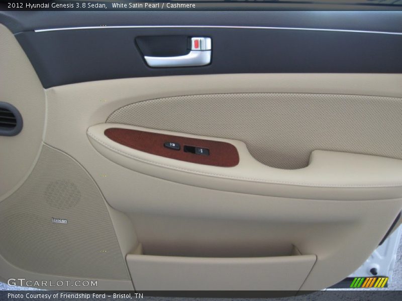 White Satin Pearl / Cashmere 2012 Hyundai Genesis 3.8 Sedan
