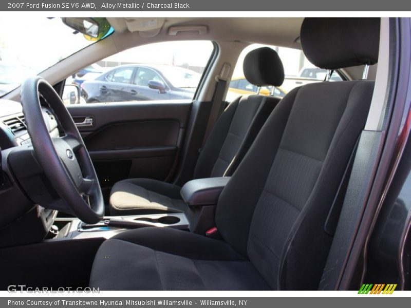 Alloy Metallic / Charcoal Black 2007 Ford Fusion SE V6 AWD