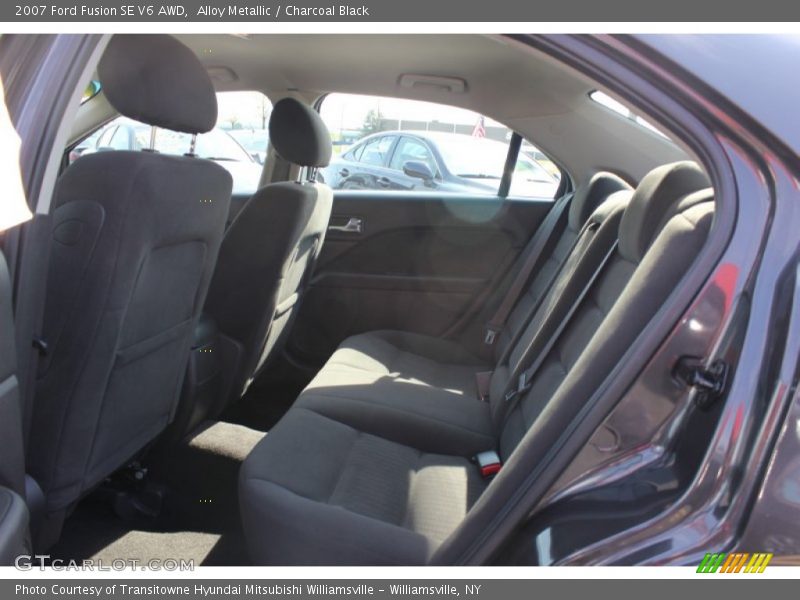 Alloy Metallic / Charcoal Black 2007 Ford Fusion SE V6 AWD