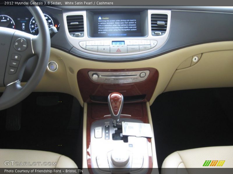 White Satin Pearl / Cashmere 2012 Hyundai Genesis 3.8 Sedan