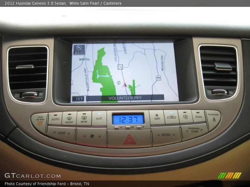 White Satin Pearl / Cashmere 2012 Hyundai Genesis 3.8 Sedan