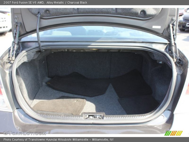 Alloy Metallic / Charcoal Black 2007 Ford Fusion SE V6 AWD