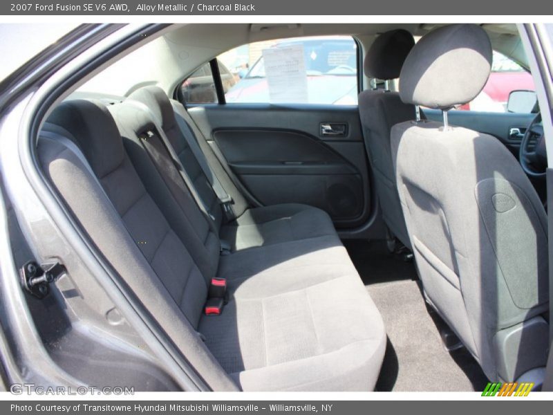 Alloy Metallic / Charcoal Black 2007 Ford Fusion SE V6 AWD