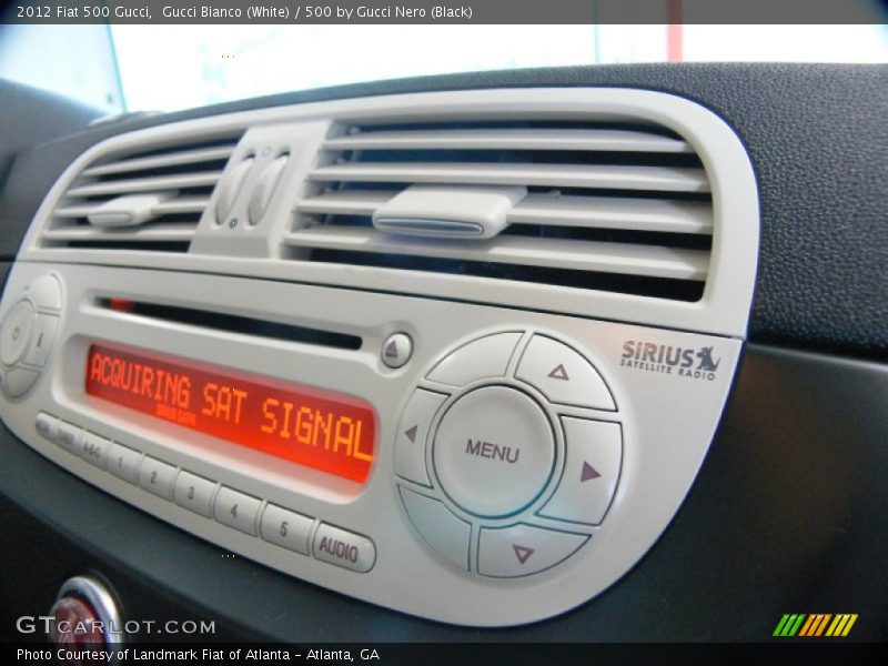 Audio System of 2012 500 Gucci