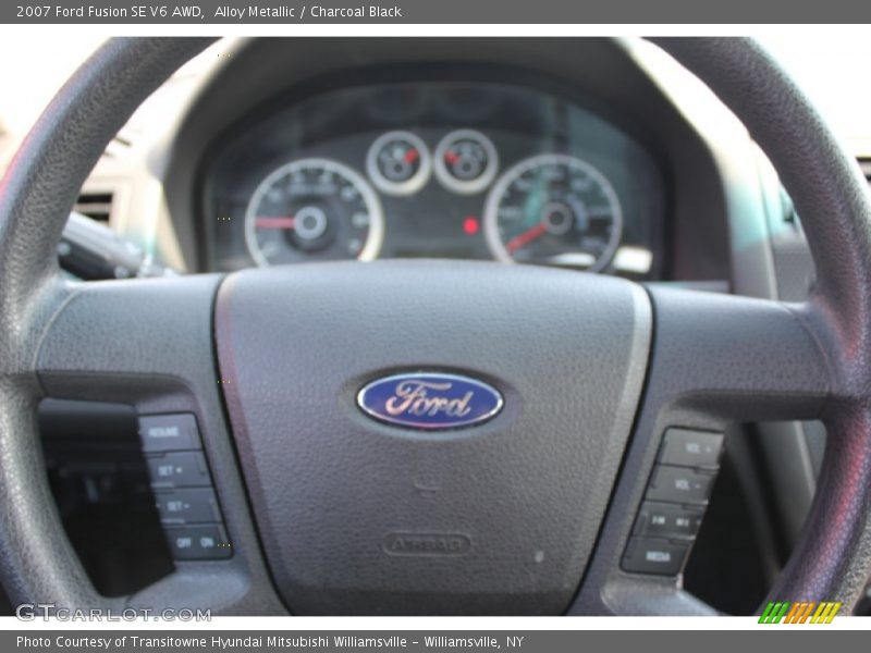Alloy Metallic / Charcoal Black 2007 Ford Fusion SE V6 AWD