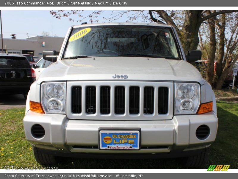 Bright Silver Metallic / Medium Slate Gray 2006 Jeep Commander 4x4